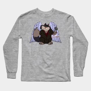 Luci-fur Morningstar - Angel Wings Long Sleeve T-Shirt